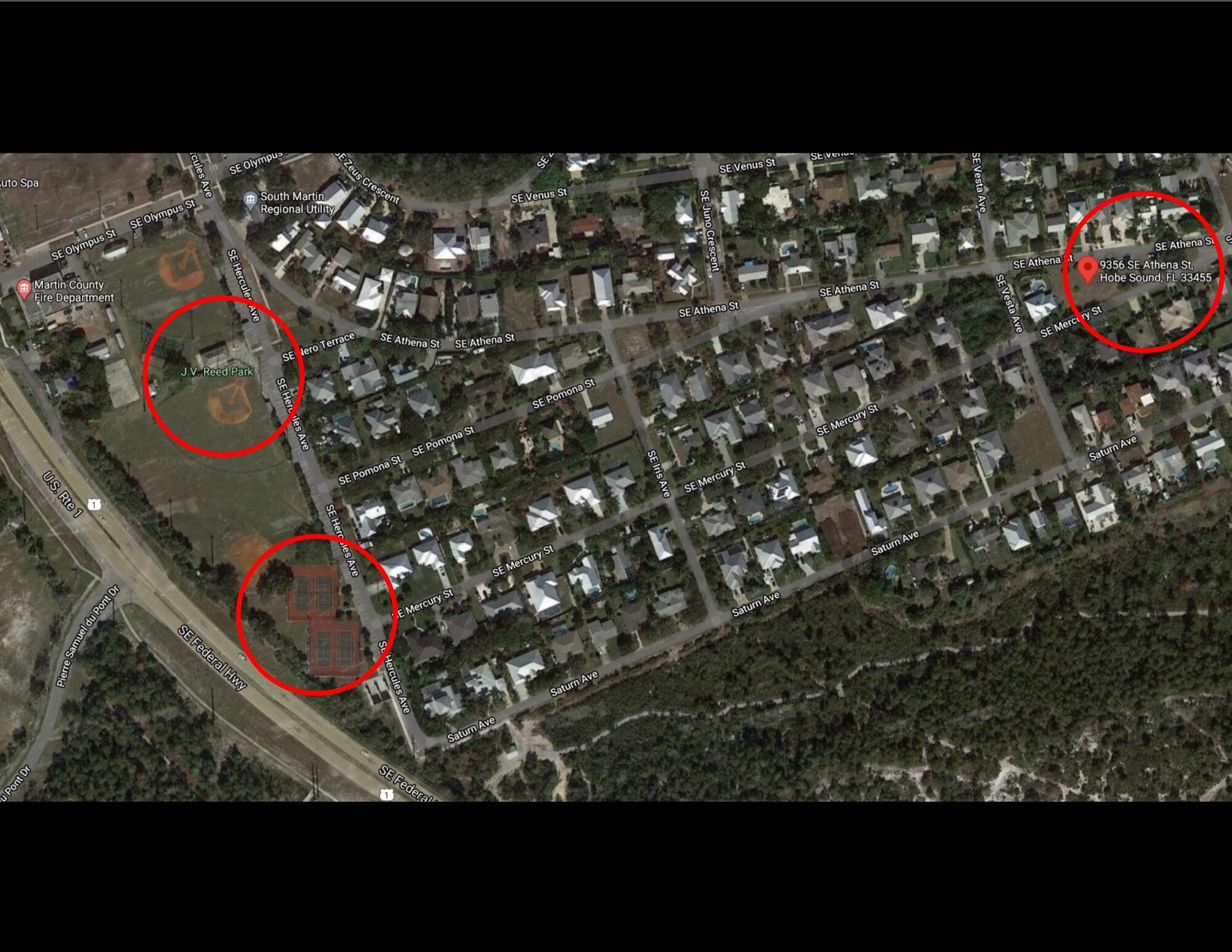 9356 Southeast Athena Street Hobe Sound, FL 33455 - Photo 5 of 8 Aerial