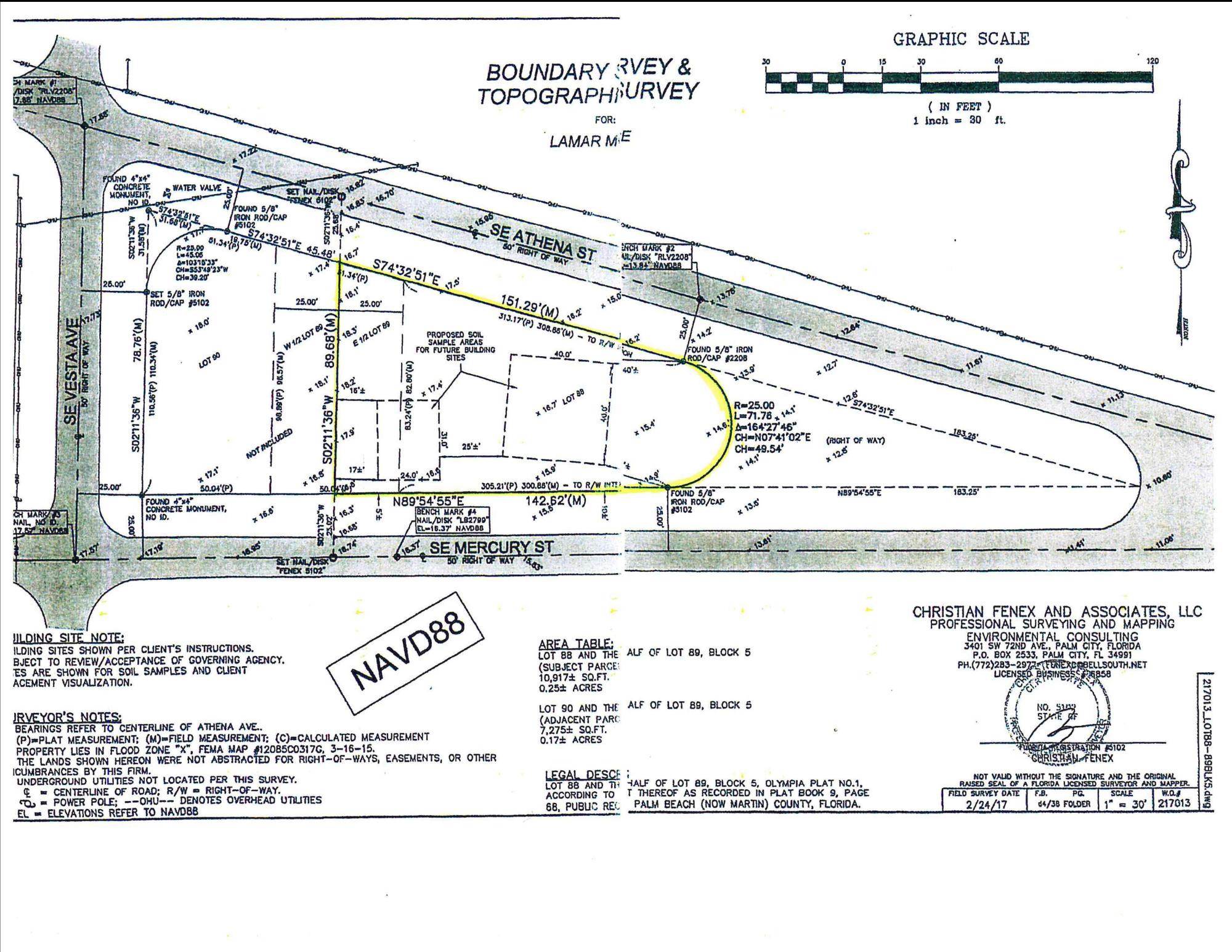 9356 Southeast Athena Street Hobe Sound, FL 33455 - Photo 8 of 8 Survey