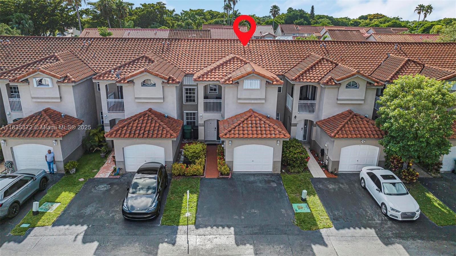 11532 Southwest 148th Path Miami, FL 33196 - Photo 27 of 36 aerial view of a house with a garden and barbeque grill