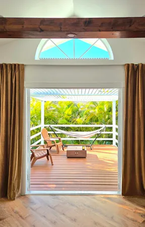 a view of outdoor space with seating area