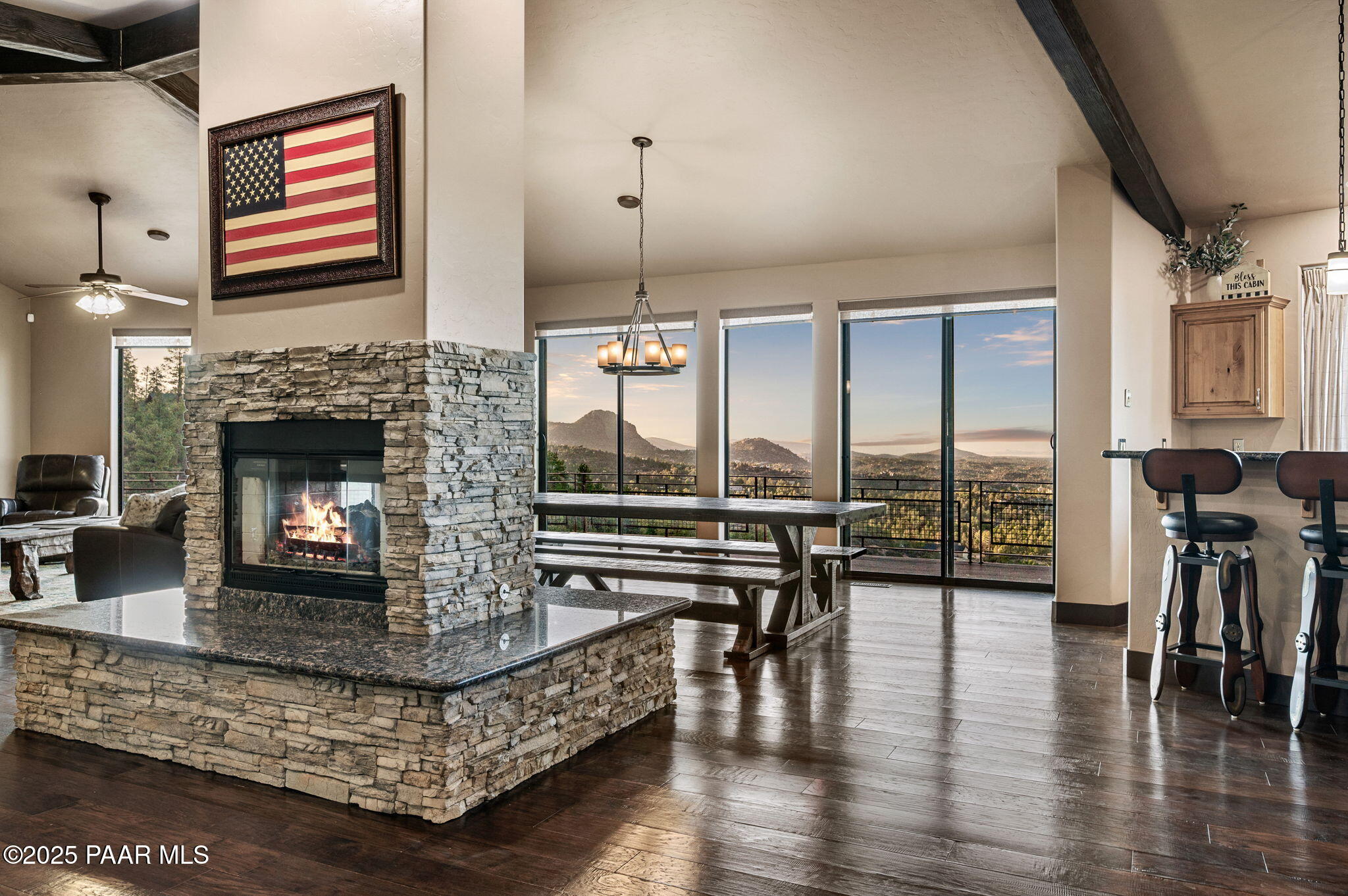 2700 Butterfly Ridge Prescott, AZ 86303 - Photo 7 of 53 Double Sided Fireplace