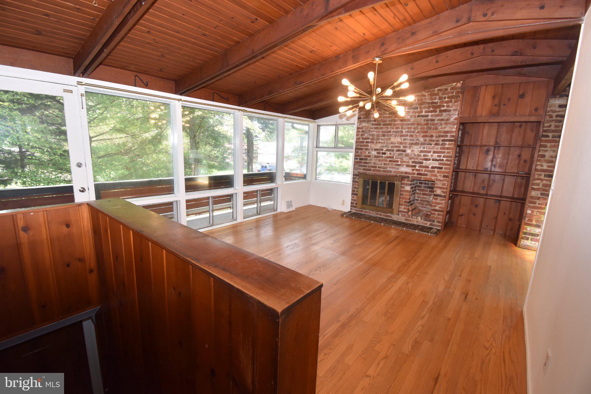 2901 Pine Spring Road Falls Church, VA 22042 - Photo 10 of 24 Living room with balcony