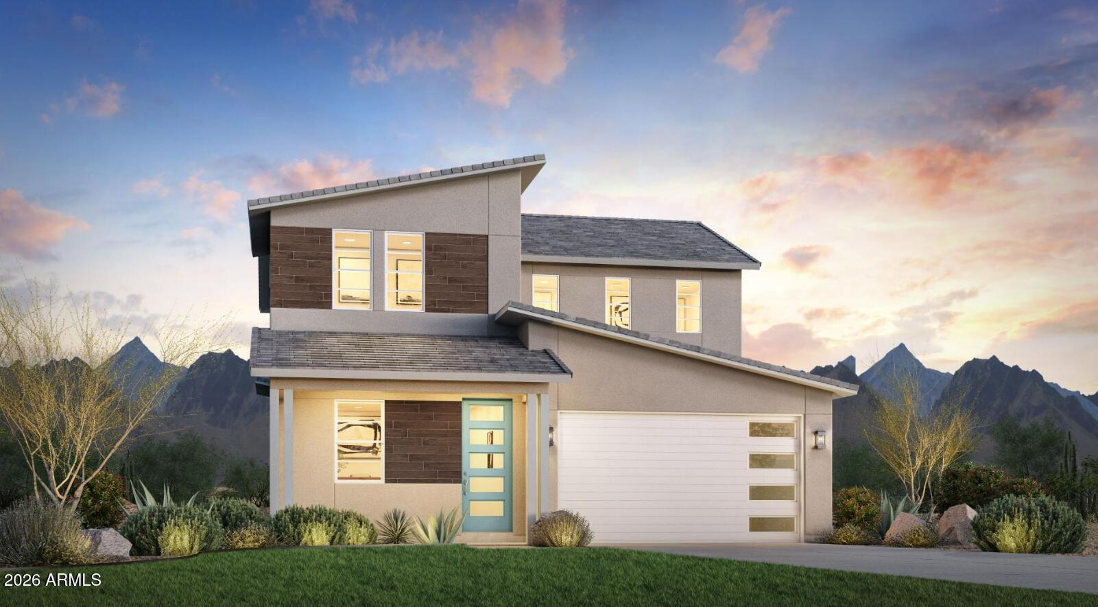 3340 Emerald Road San Tan Valley, AZ 85144 - Photo 1 of 10 Laurens Modern Elevation