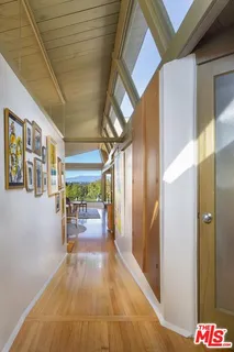 a very nice looking room with a large window