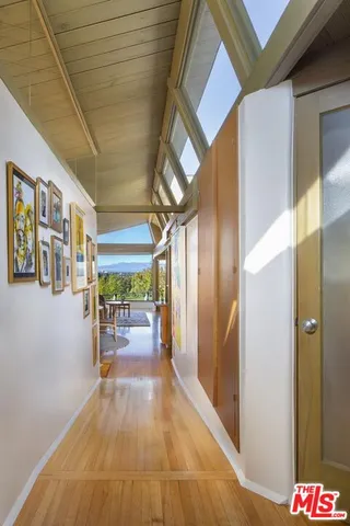 a very nice looking room with a large window