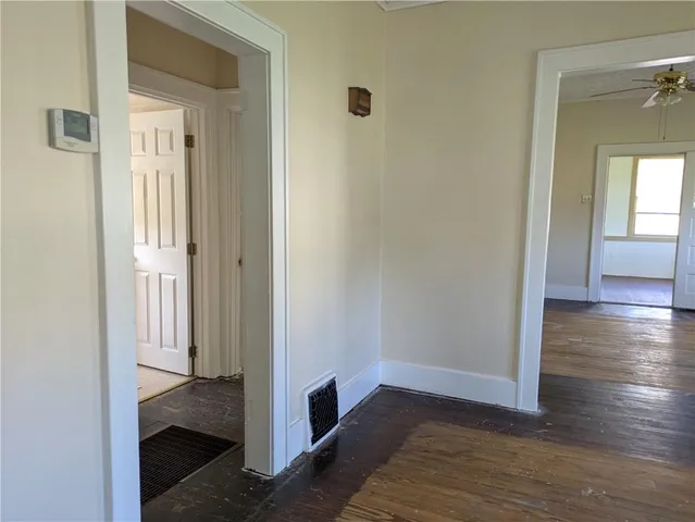 a view of front door