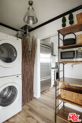 a view of a storage & utility room