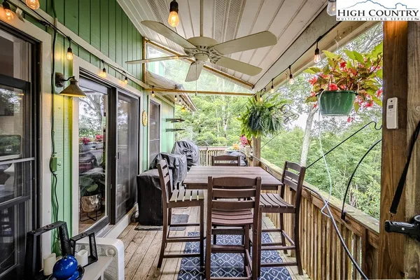 a view of an outdoor space with seating