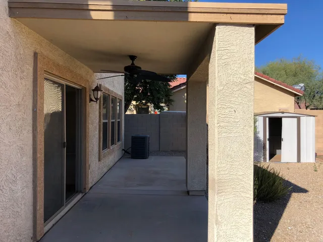 a view of a house with a hallway