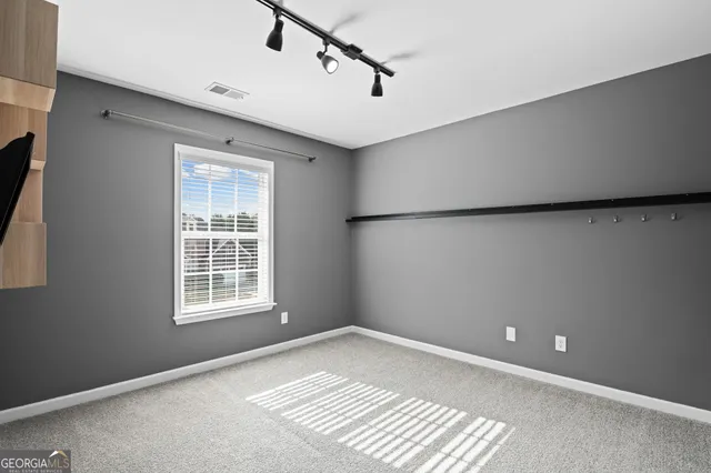 a view of a lake with houses