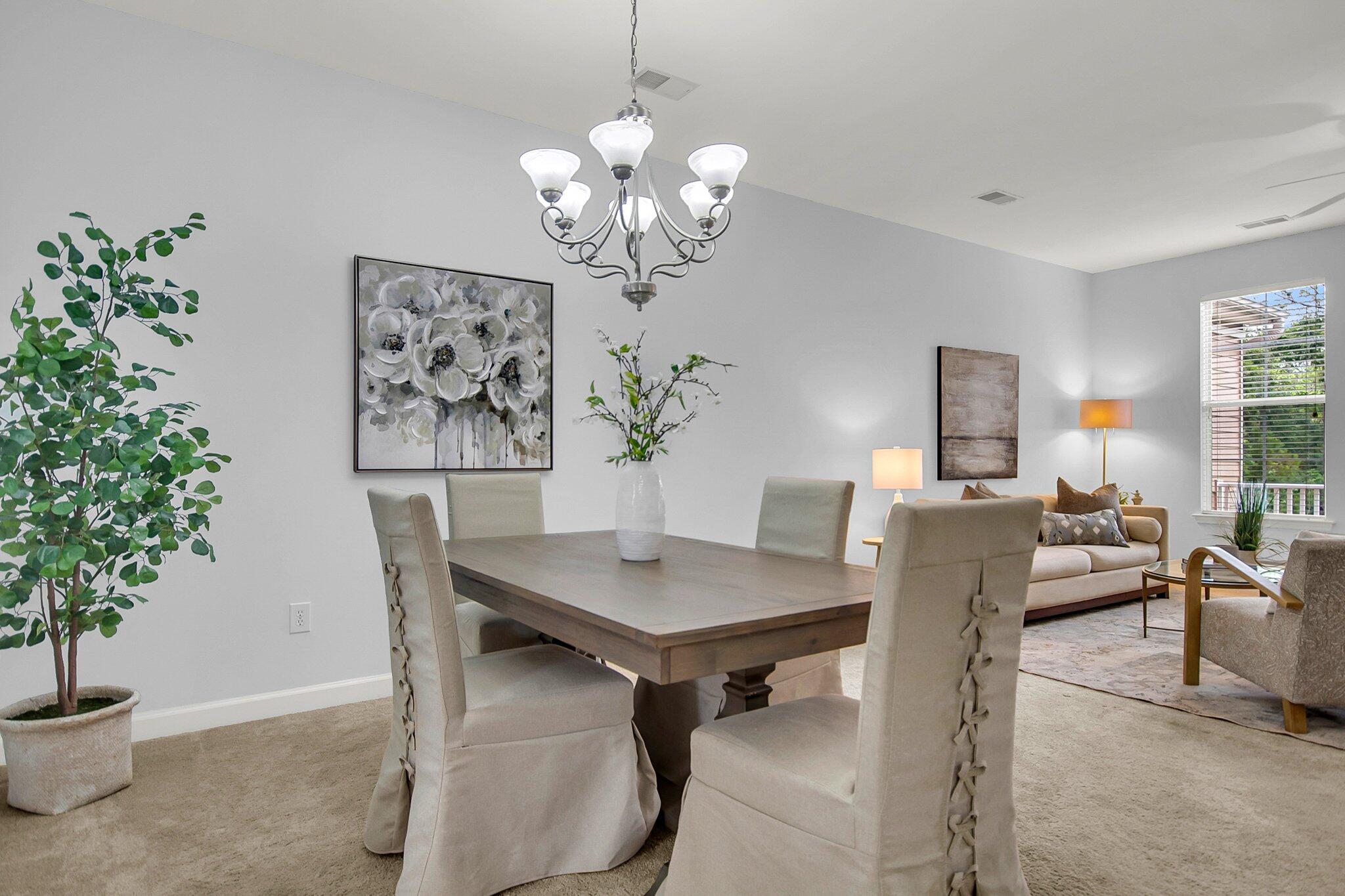 176 Fair Sailing Road Mount Pleasant, SC 29466 - Photo 21 of 56 Dining area adjoining family room