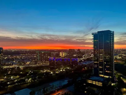a view of an outdoor space with seating area