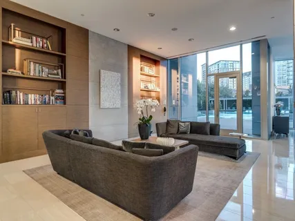 a view of a building with a yard