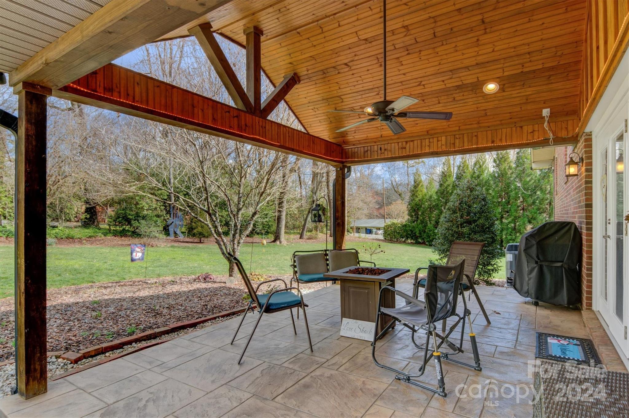 215 6th Street Northeast Conover, NC 28613 - Photo 35 of 47 a view of a porch with furniture and garden