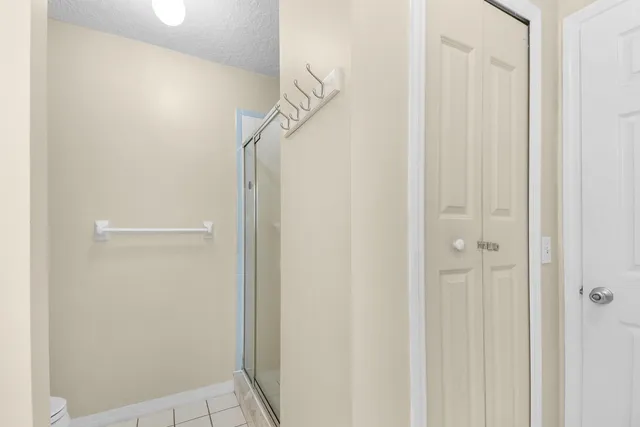 a view of front door