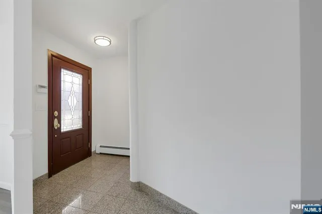 a view of an front door