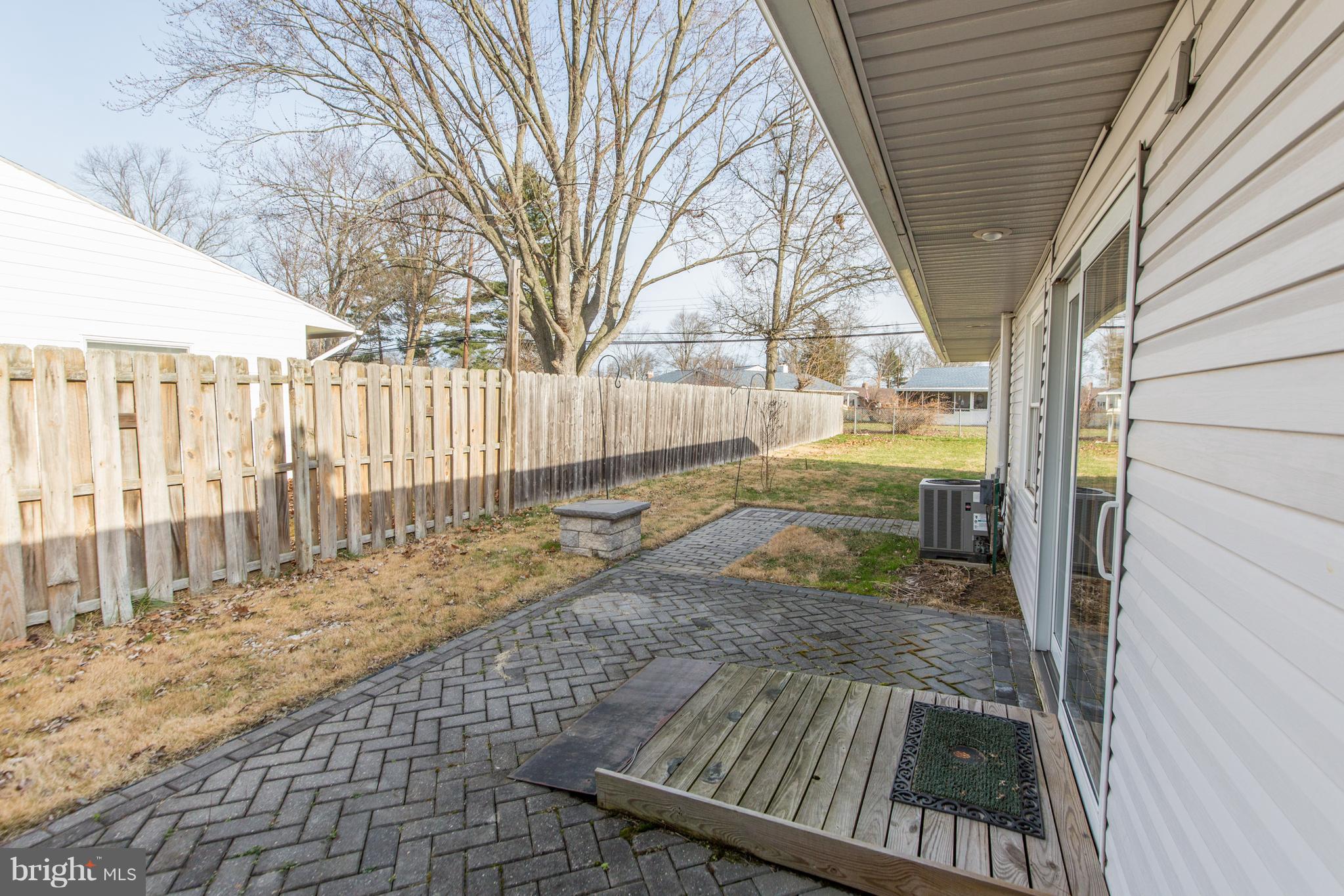 Rear Patio