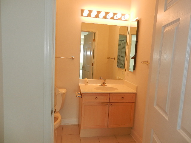 620 McHenry Road, Unit 303 Wheeling, IL 60090 - Photo 12 of 18 a bathroom with a sink a toilet and mirror