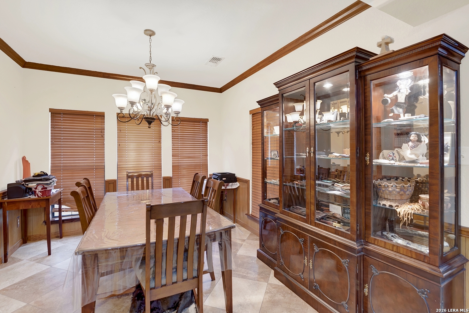 3283 Hartfield Road La Vernia, TX 78121 - Photo 14 of 40 a view of a dining room with furniture window and outside view