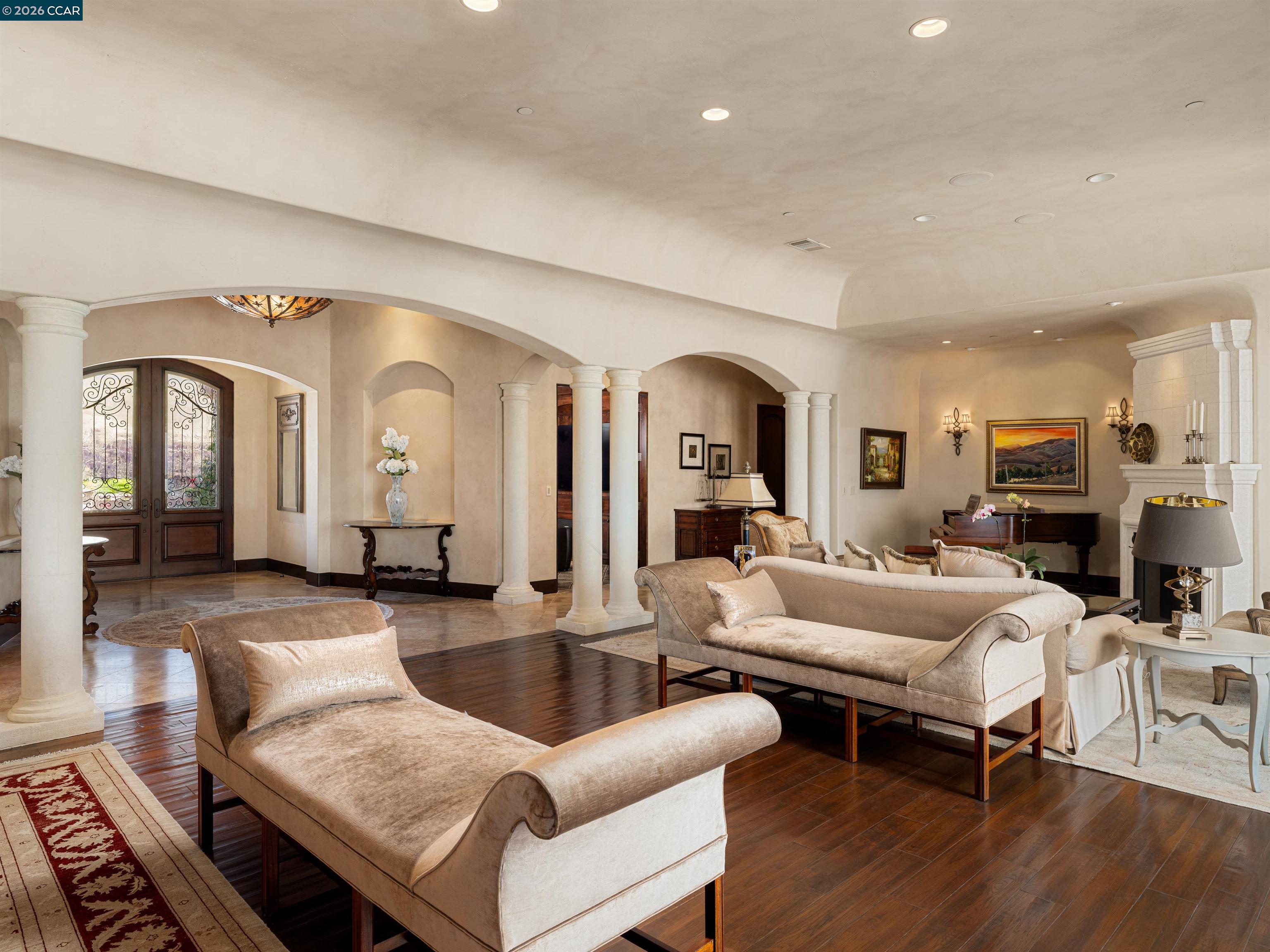 2020 Victorine Road Livermore, CA 94551 - Photo 10 of 99 a living room with fireplace furniture and wooden floor