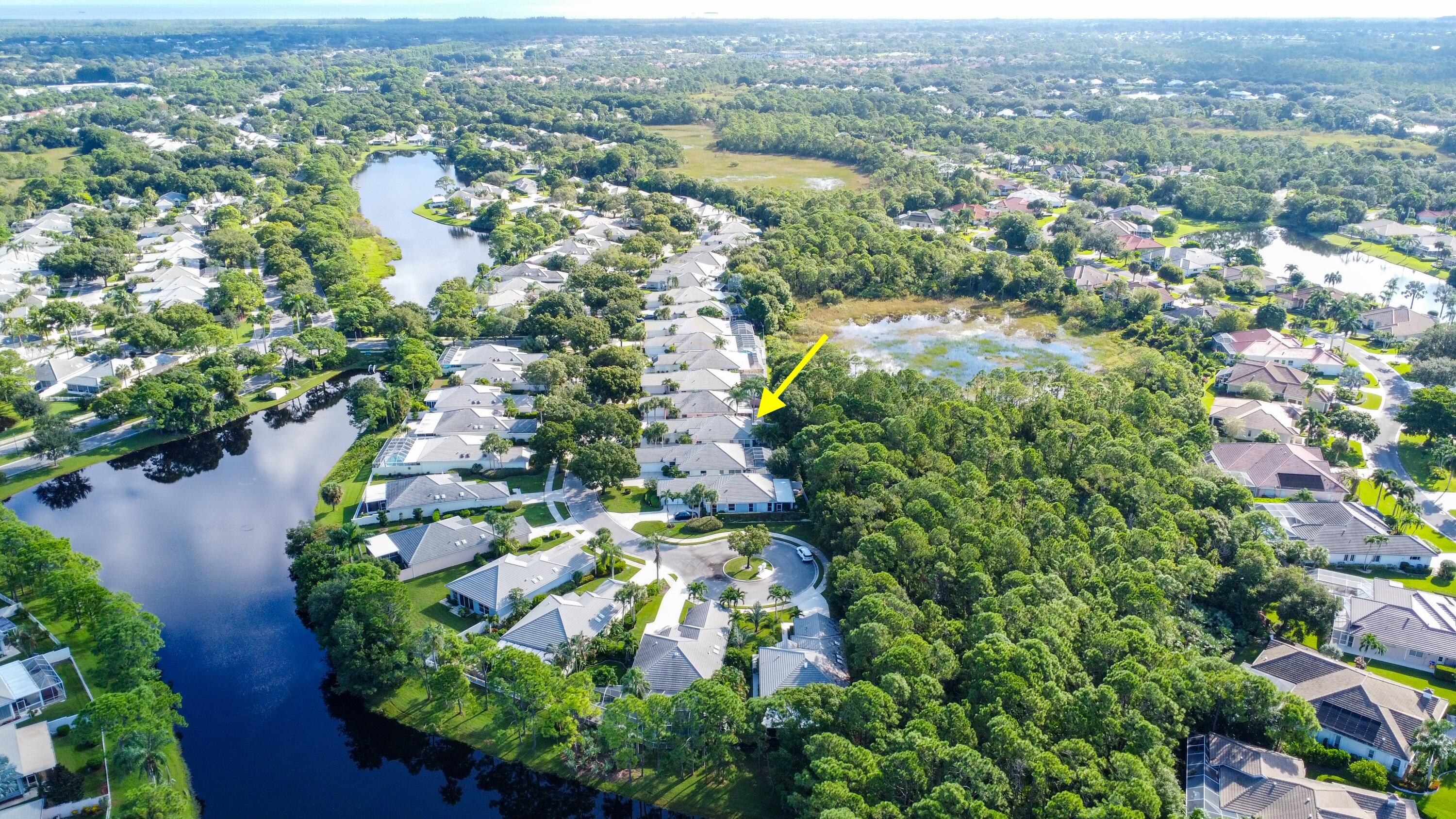 4974 Southeast Inkwood Way Hobe Sound, FL 33455 - Photo 32 of 35 15D Aerial