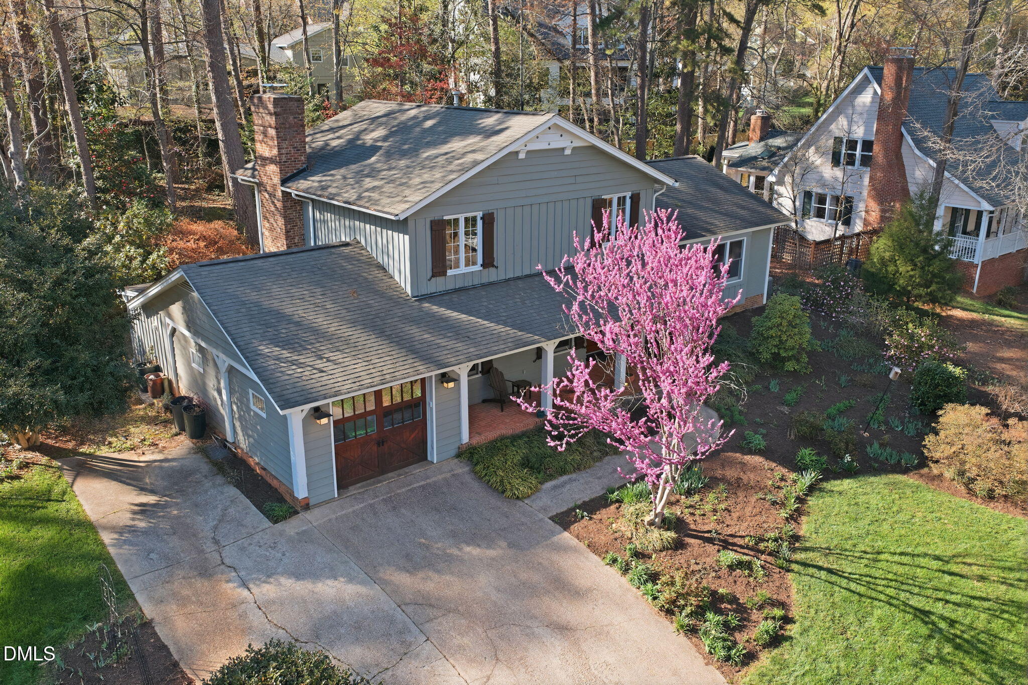 1513 Dellwood Drive Raleigh, NC 27607 - Photo 65 of 76 a house with lots of trees
