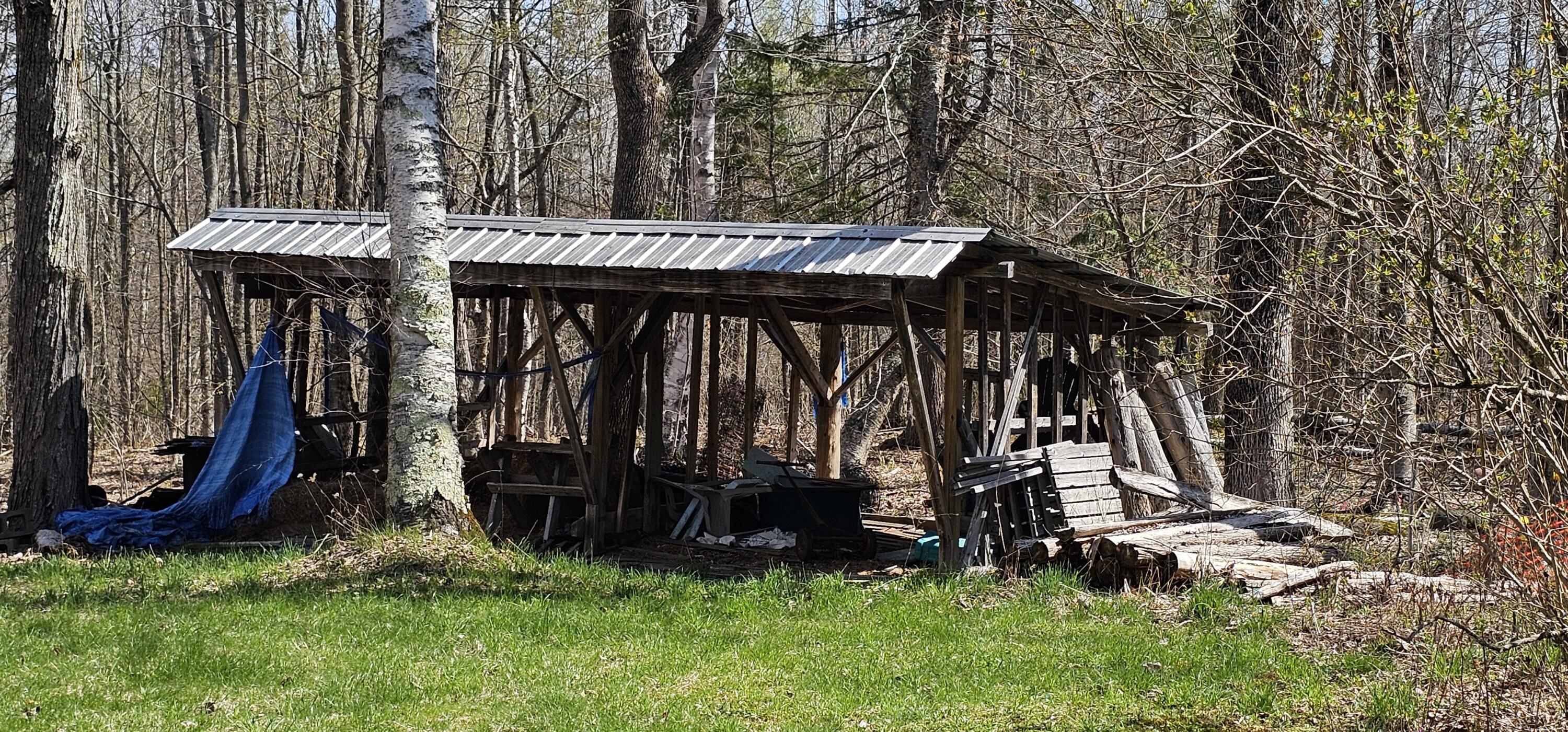 508 Mile Hill Road New Sharon, ME 04955 - Photo 8 of 37 09. Wood Shed