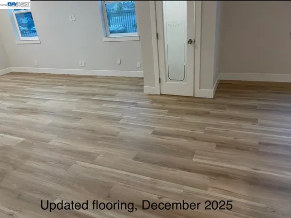 a view of wooden floor