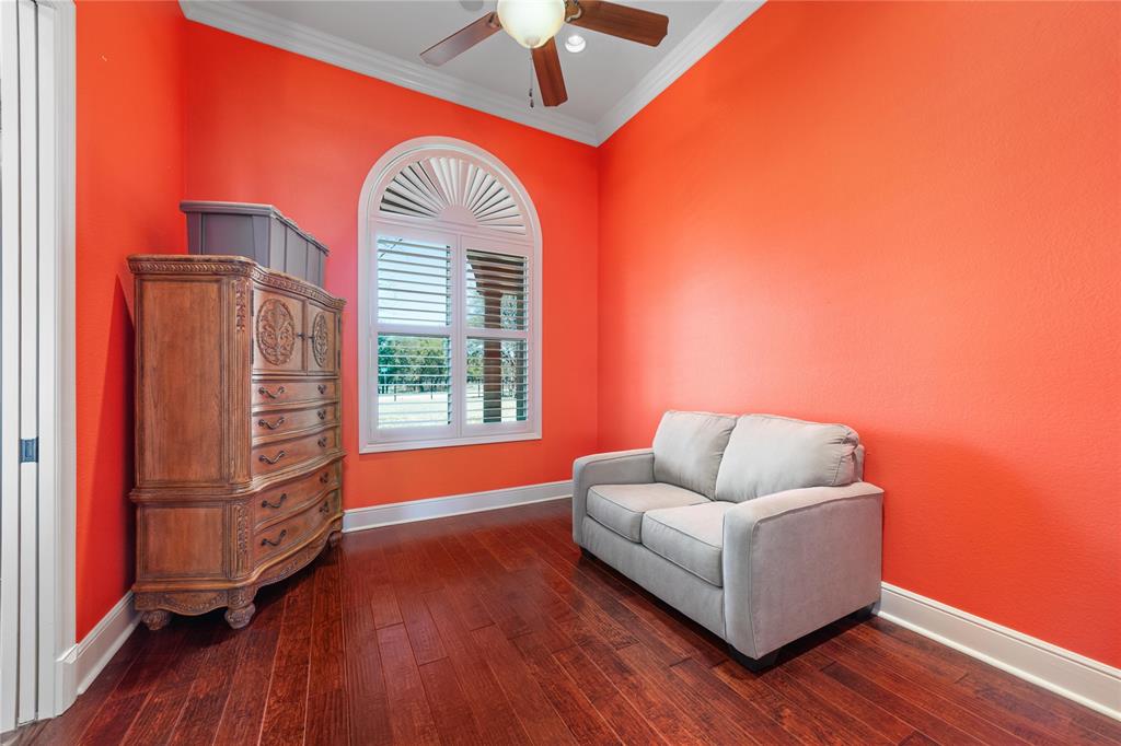 600 Oak Point Drive May, TX 76857 - Photo 28 of 35 a living room with furniture and wooden floor