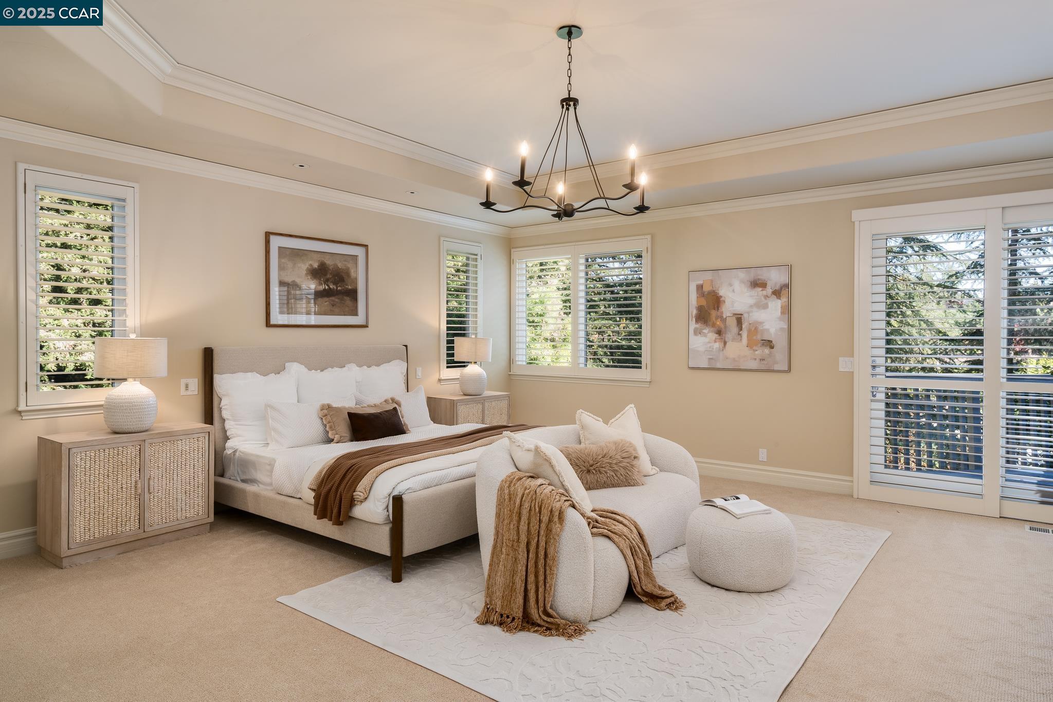 471 El Rio Danville, CA 94526 - Photo 20 of 51 a spacious bedroom with a bed and window