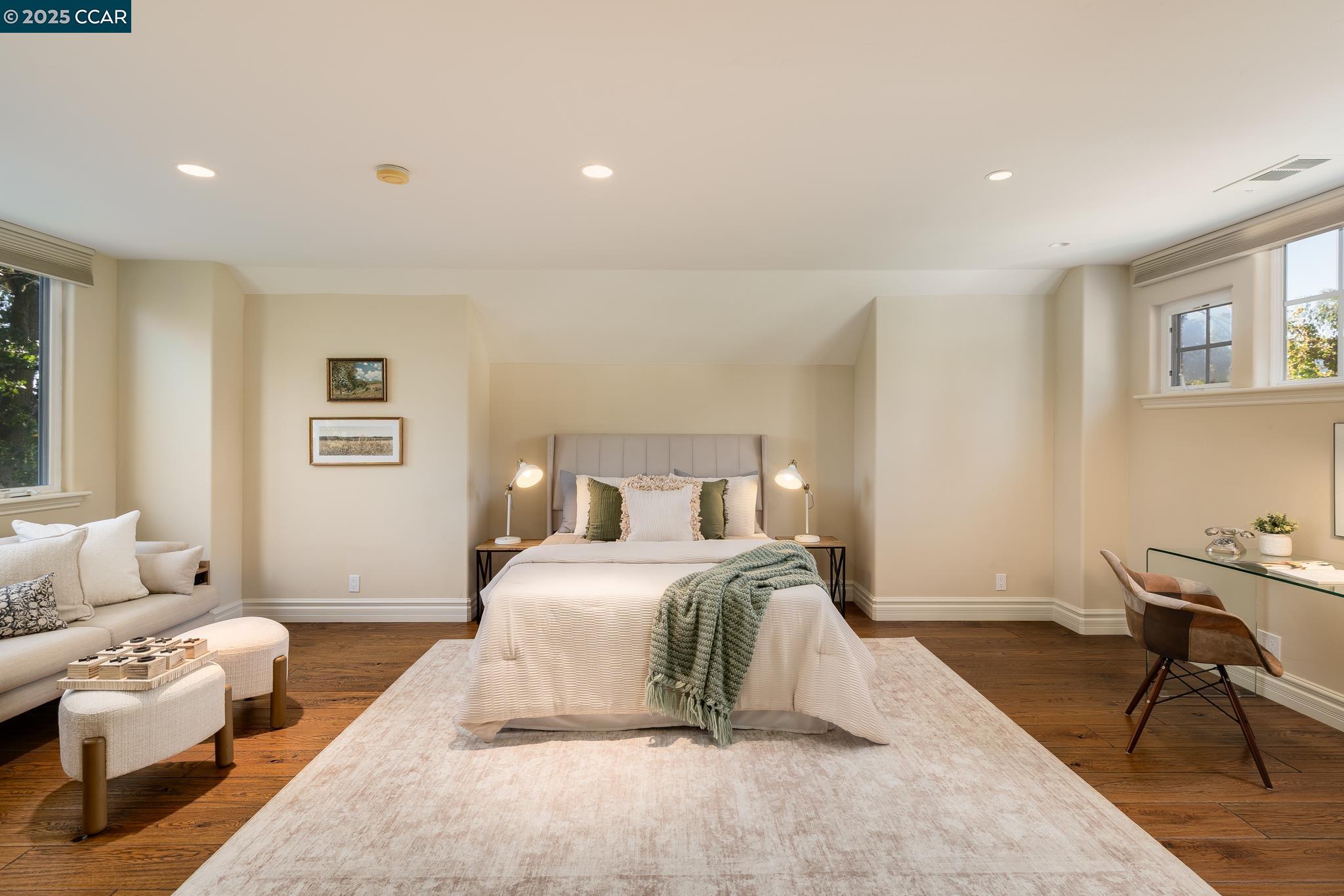 471 El Rio Danville, CA 94526 - Photo 33 of 51 a bedroom with a bed and furniture