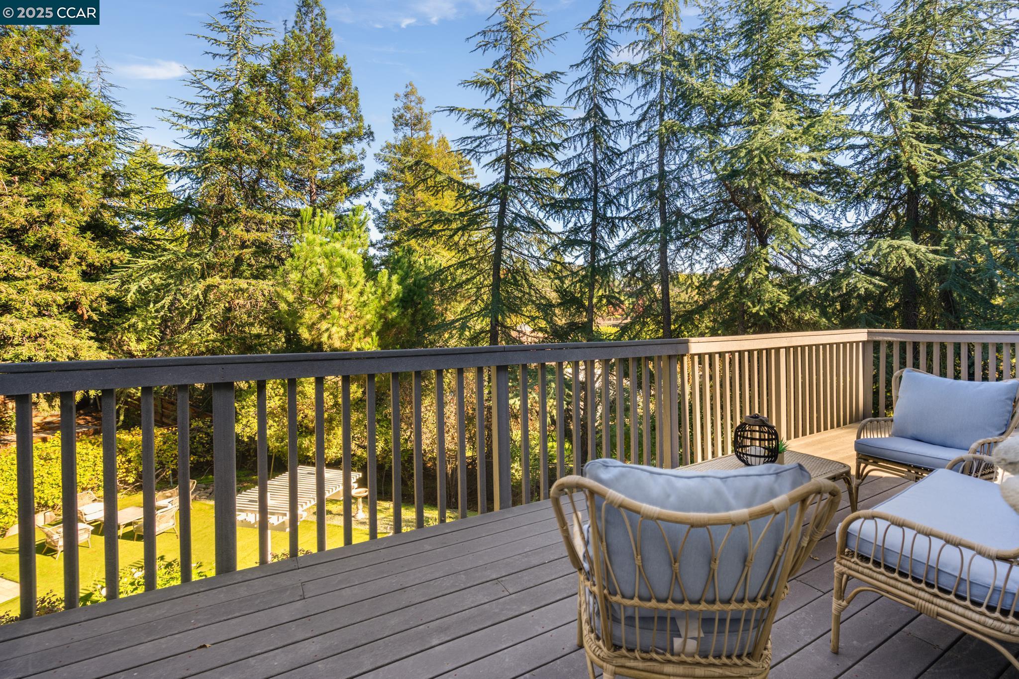 471 El Rio Danville, CA 94526 - Photo 41 of 51 a view of a chair in wooden deck