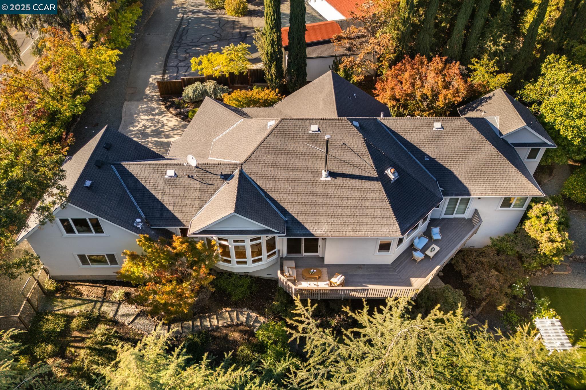 471 El Rio Danville, CA 94526 - Photo 50 of 51 an aerial view of a house
