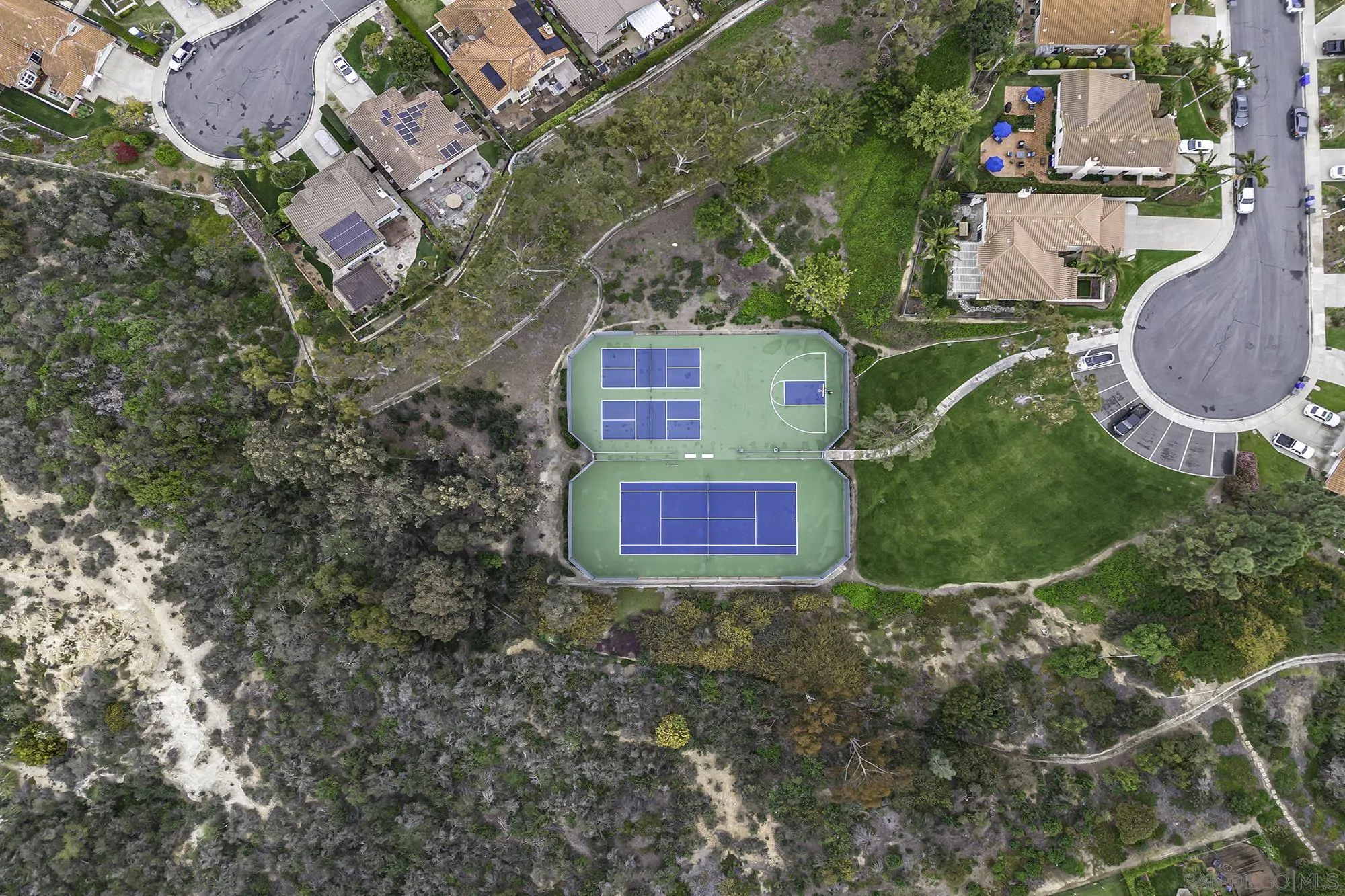 1848 Avenida Mimosa Encinitas, CA 92024 - Photo 30 of 35 an aerial view of a house