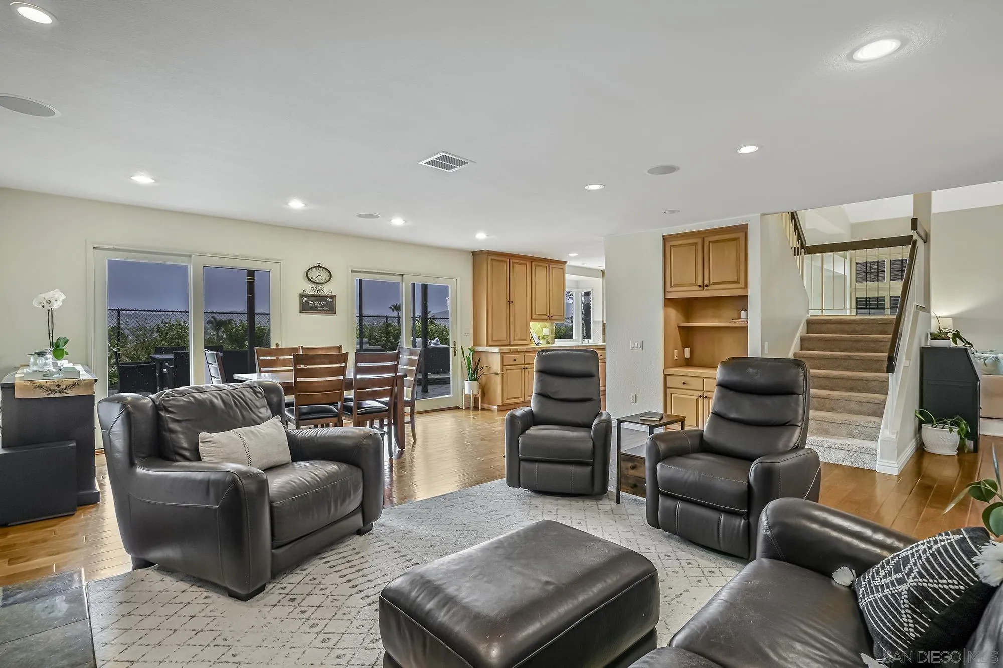 1848 Avenida Mimosa Encinitas, CA 92024 - Photo 6 of 35 a living room with furniture and a flat screen tv