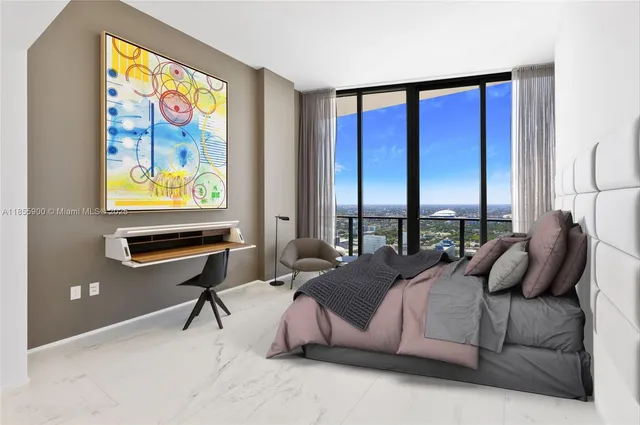 a front view of a building