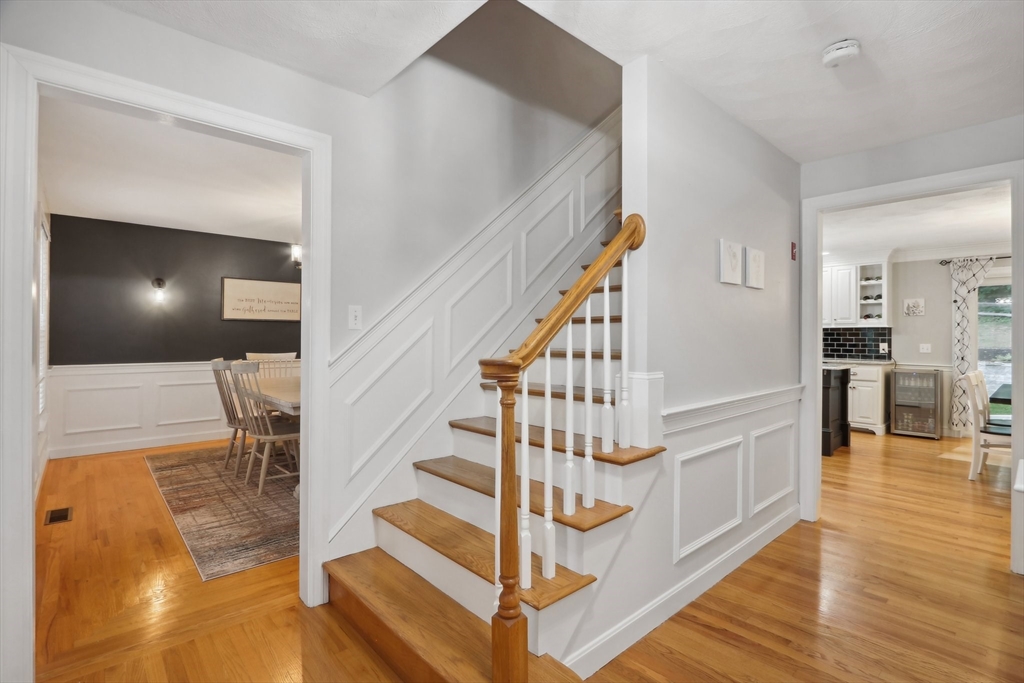 12 Spring Hill Road Merrimac, MA 01860 - Photo 14 of 42 a view of entryway and hall with wooden floor