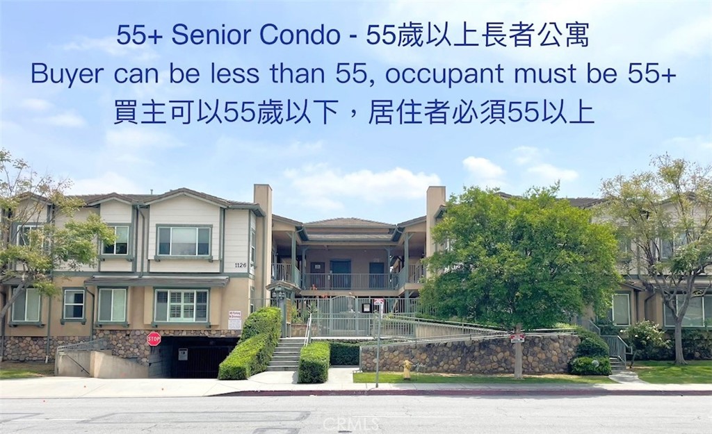 1128 West Duarte Road, Unit F Arcadia, CA 91007 - Photo 1 of 1 a front view of a building