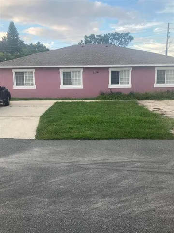 front view of house with a yard