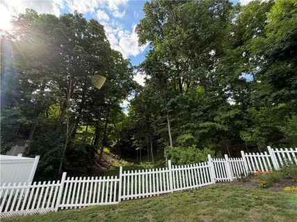 a view of a garden