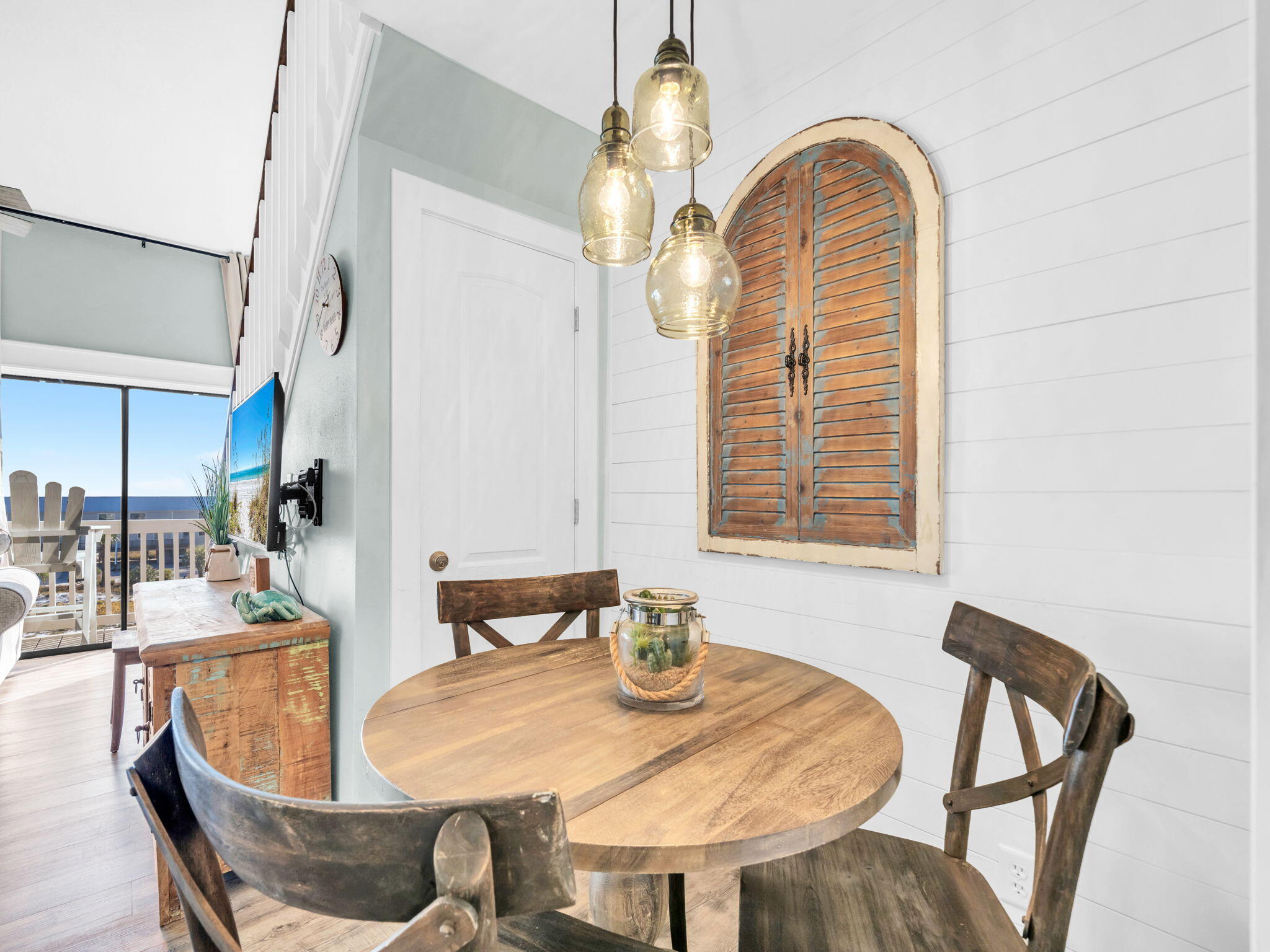 145 Beachfront Trail, Unit 307A Santa Rosa Beach, FL 32459 - Photo 11 of 60 a dining room with furniture and window