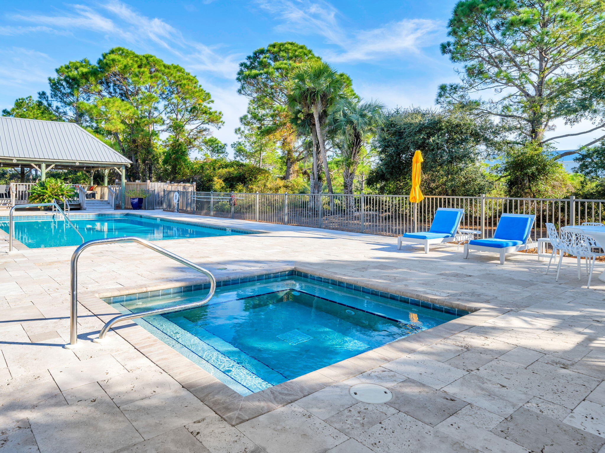 145 Beachfront Trail, Unit 307A Santa Rosa Beach, FL 32459 - Photo 47 of 60 a view of a swimming pool with a patio