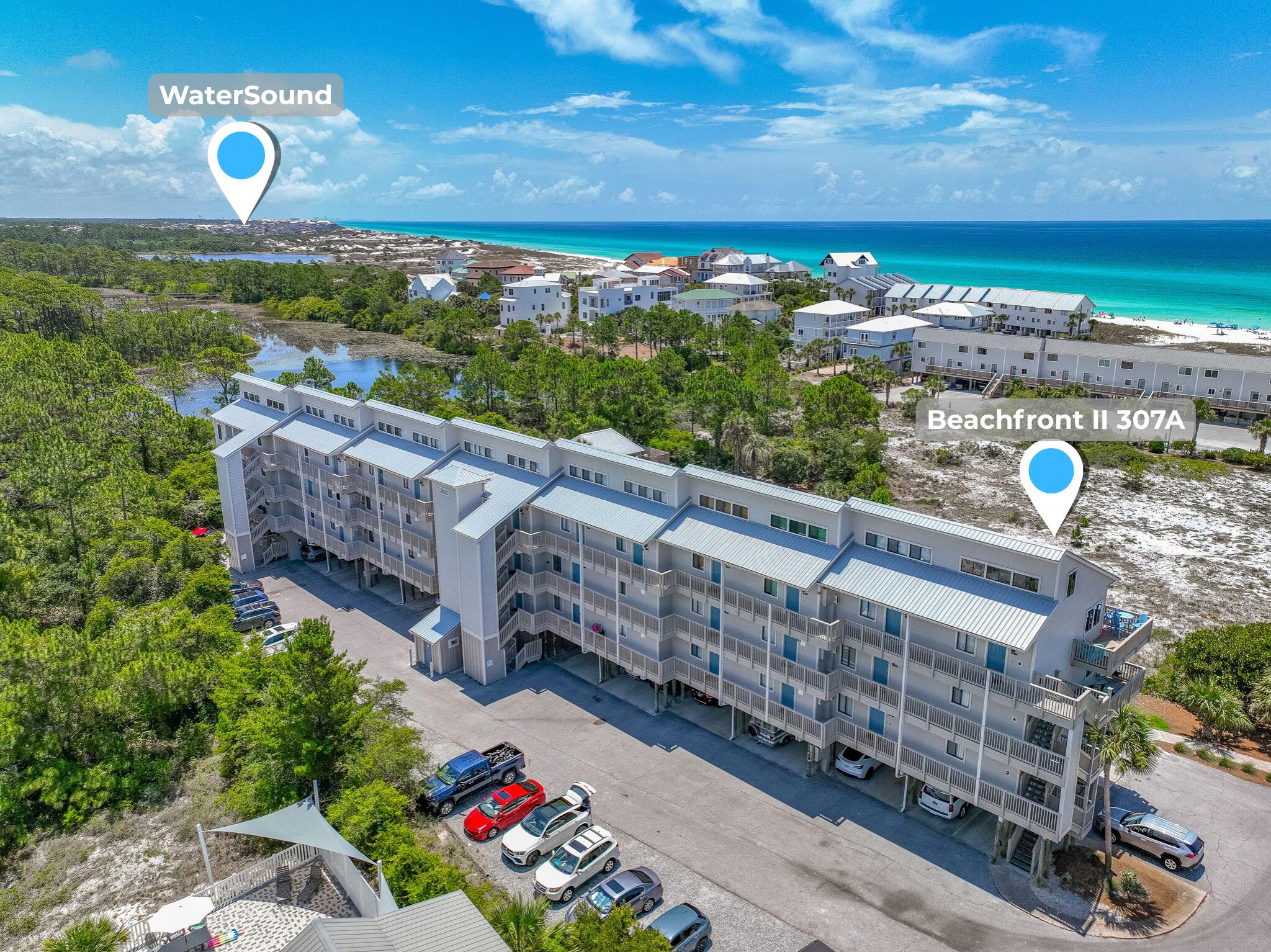 145 Beachfront Trail, Unit 307A Santa Rosa Beach, FL 32459 - Photo 50 of 60 a view of a balcony with an outdoor space