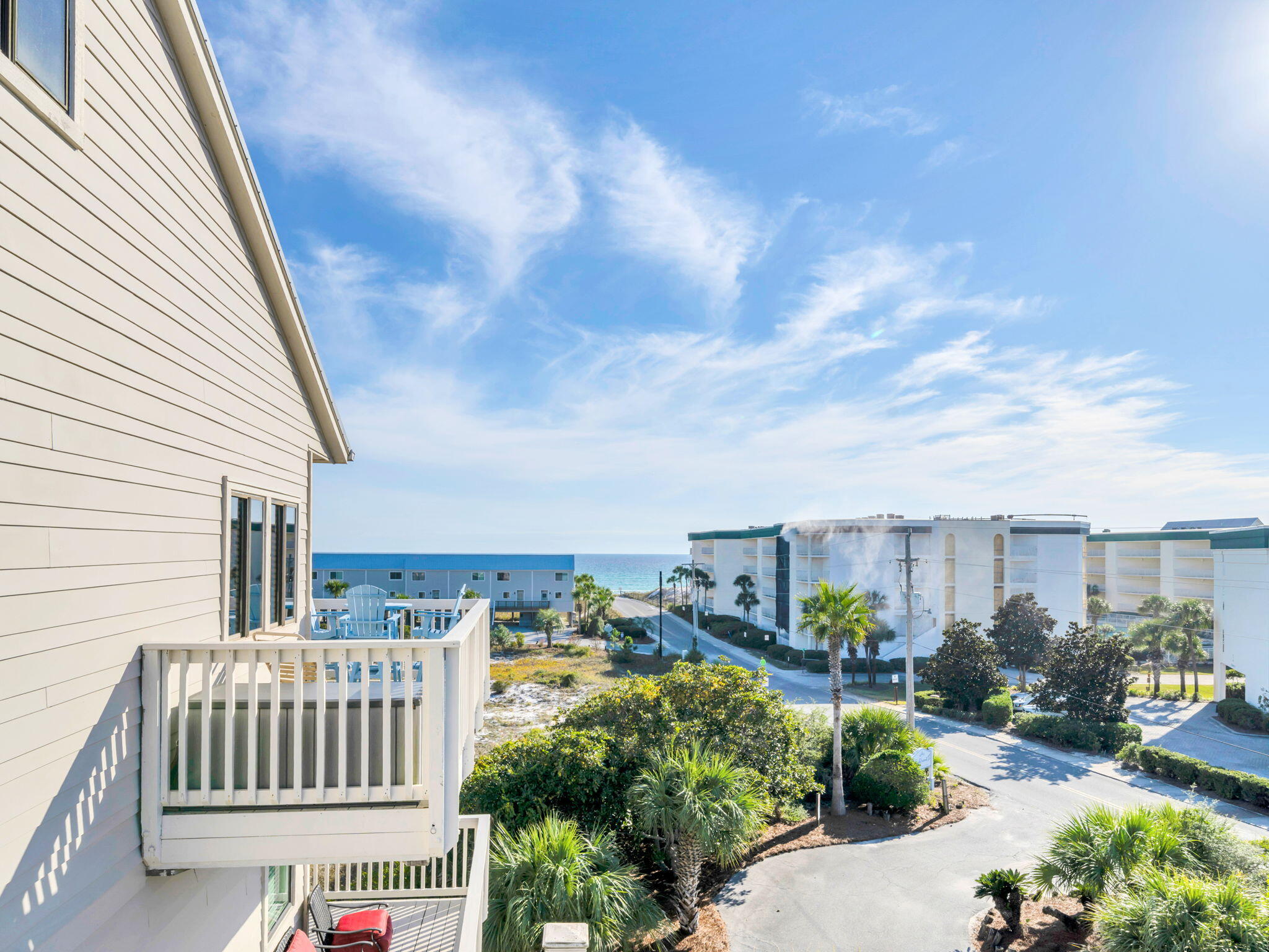 145 Beachfront Trail, Unit 307A Santa Rosa Beach, FL 32459 - Photo 7 of 60 a view of a porch with sitting area