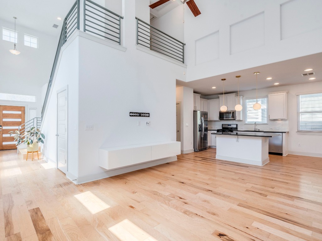 2309 Hermia Street Austin, TX 78741 - Photo 2 of 30 a view of kitchen with wooden floor