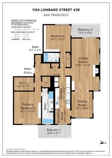 $1,720,000 | 1150 Lombard Street, Unit 28, San Francisco, CA 94109