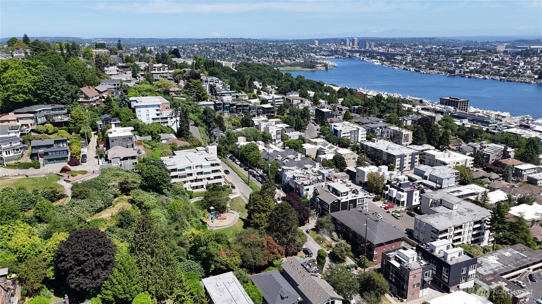 1231 5th Avenue North, Unit 101 Seattle, WA 98109 - Photo 31 of 31 an aerial view of a city