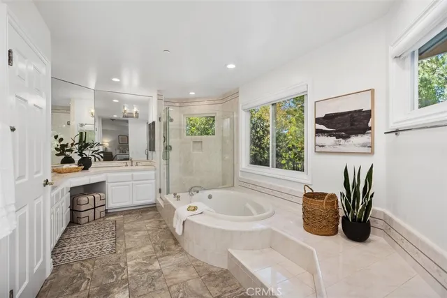 a view of balcony with mountain view