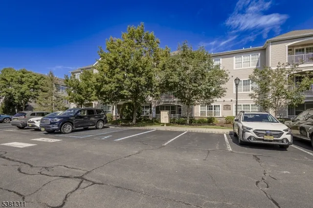 a car parked in front of a house
