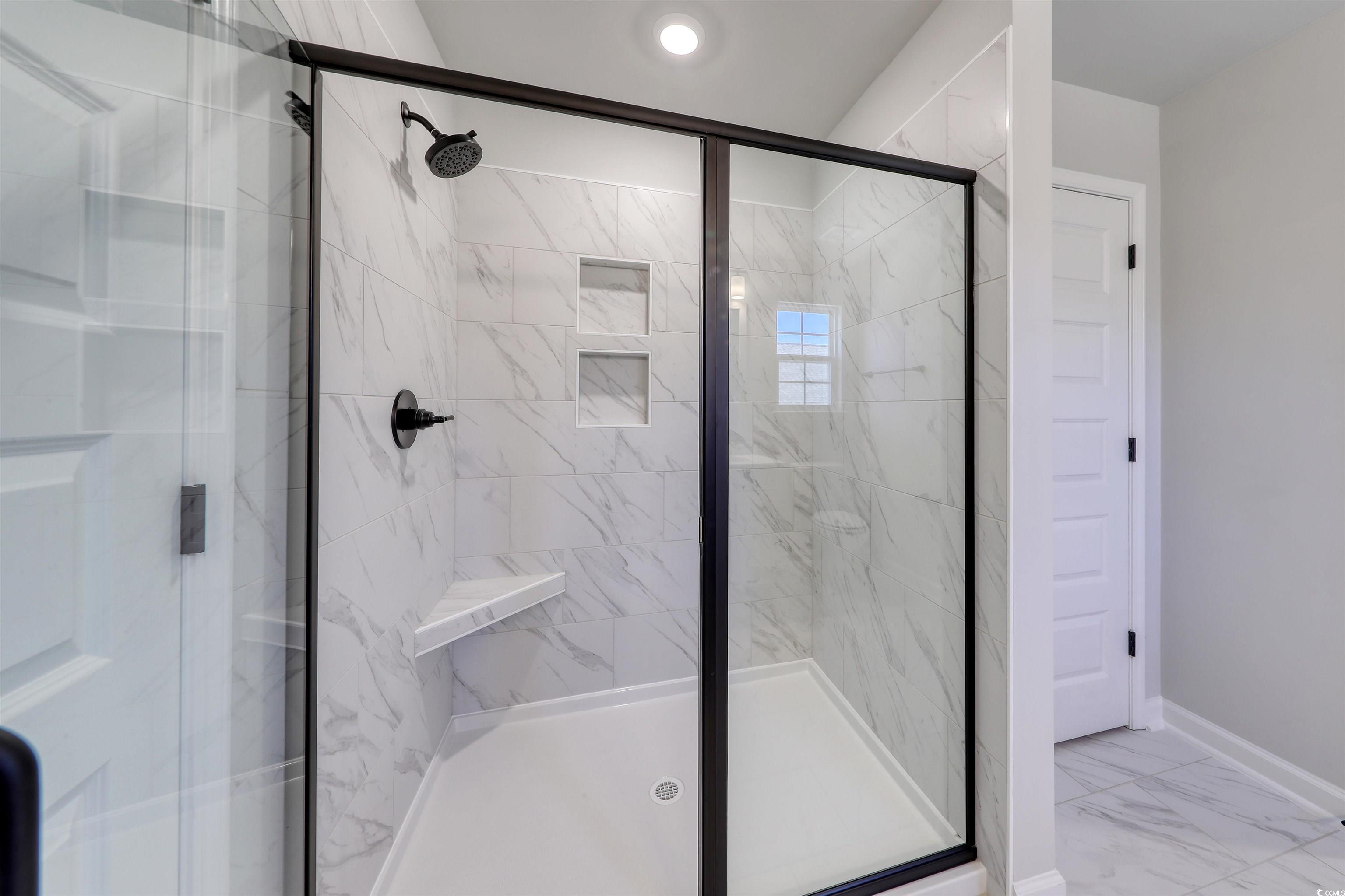 181 Azure Loop Myrtle Beach, SC 29588 - Photo 17 of 40 Bathroom with walk in shower